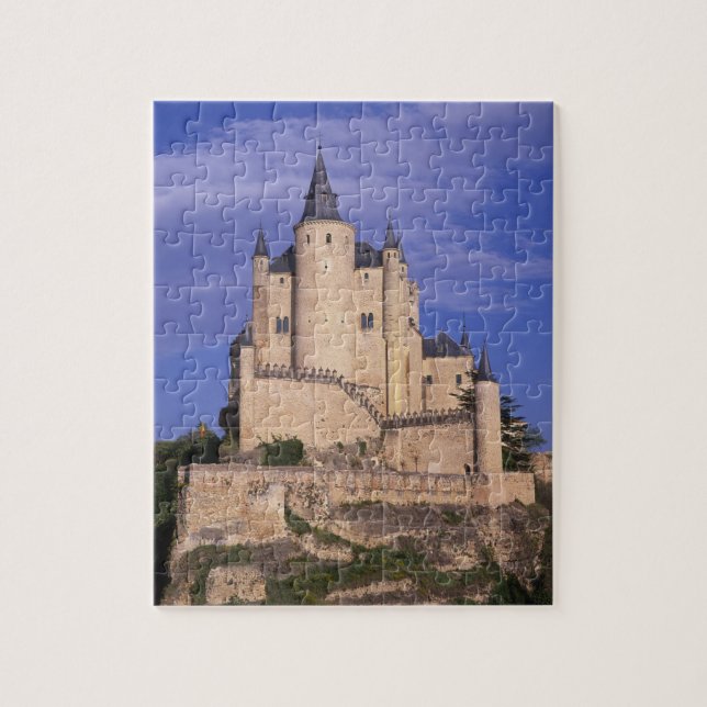 Alcazar, Segovia, Castile Leon, Spain, Unesco Jigsaw Puzzle (Vertical)