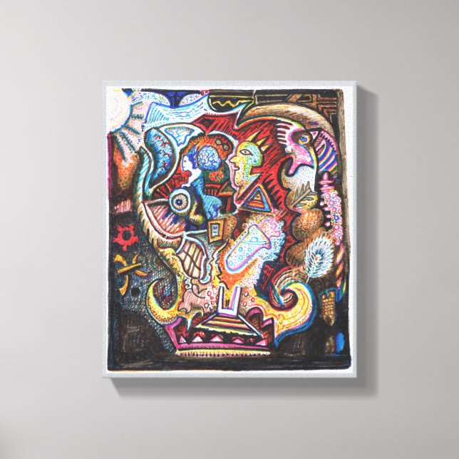 Alchemical Pursuit Canvas Wall Art (Front)