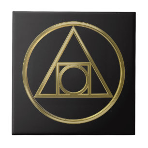 Alchemical symbol tile