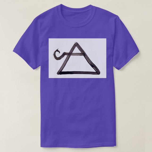 Alchemical Symbols Air One T-Shirt (Design Front)