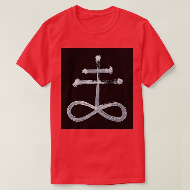 Alchemical Symbols Brimstone Inverted T-Shirt (Design Front)