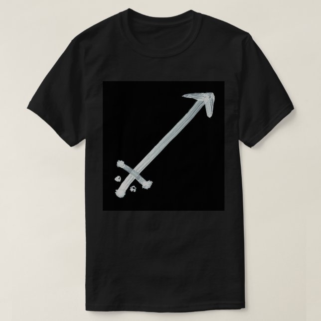 Alchemical Symbols Iron One Inverted T-Shirt (Design Front)