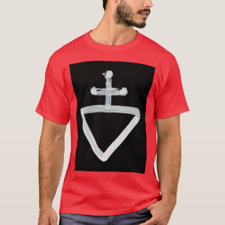 Alchemical Symbols Iron Rust Inverted T-Shirt