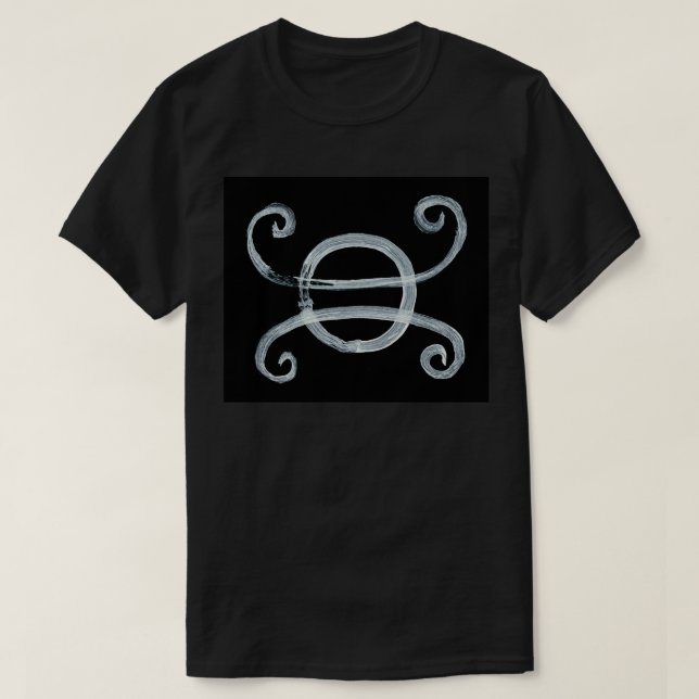 Alchemical Symbols Nitre Oil Nitreoil Inverted T-Shirt (Design Front)