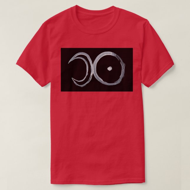 Alchemical Symbols Platinum One Inverted T-Shirt (Design Front)