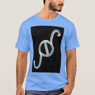 Alchemical Symbols Silver Six Inverted T-Shirt