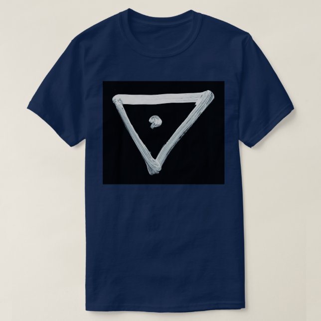 Alchemical Symbols Water Two Inverted T-Shirt (Design Front)