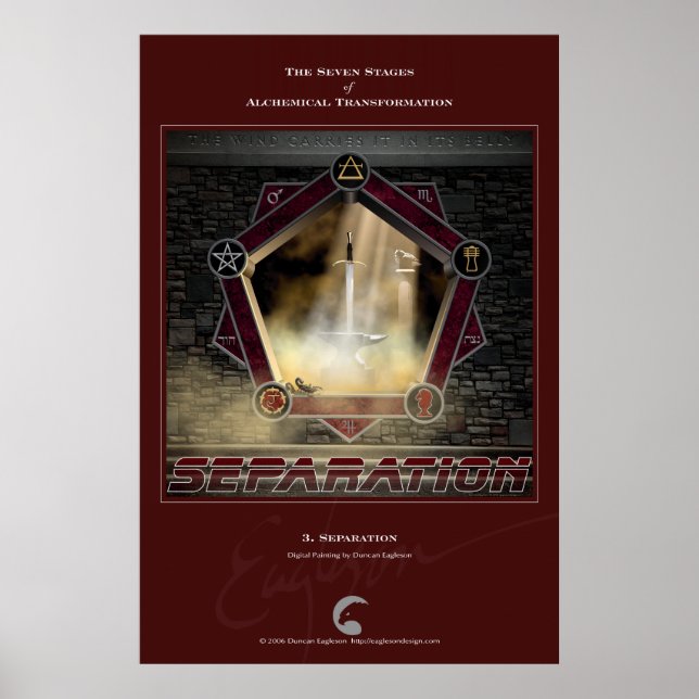 Alchemical Transformations 3: Separation Poster (Front)