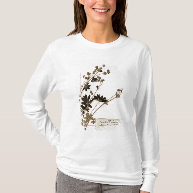 Alchemilla, from a Herbarium T-Shirt (Front)
