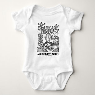 Alchemist Inside (Mediaeval Alchemy) Baby Bodysuit