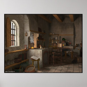 Alchemist Laboratory Poster