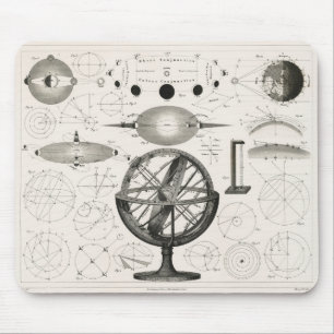 Alchemist Moon Chart Mouse Mat