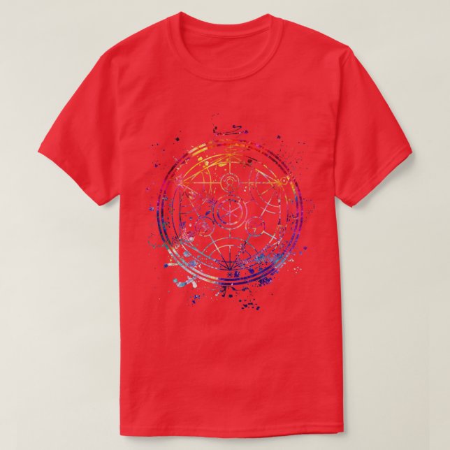 Alchemist Occult Alchemy Symbol T-Shirt (Design Front)