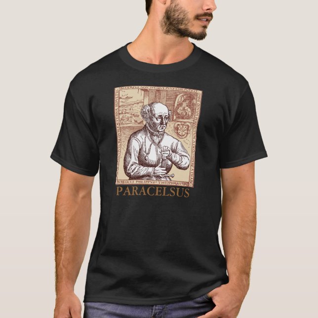 Alchemist, Paracelsus T-Shirt (Front)
