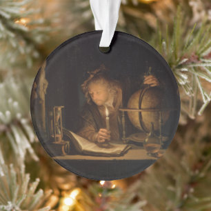 Alchemist Philosopher Reading Ornament