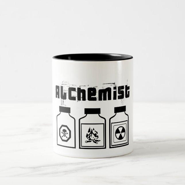 ALCHEMIST WHITE BLACK MUG (Center)