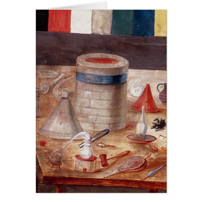 Alchemist's equipment, reputedly written (Front)