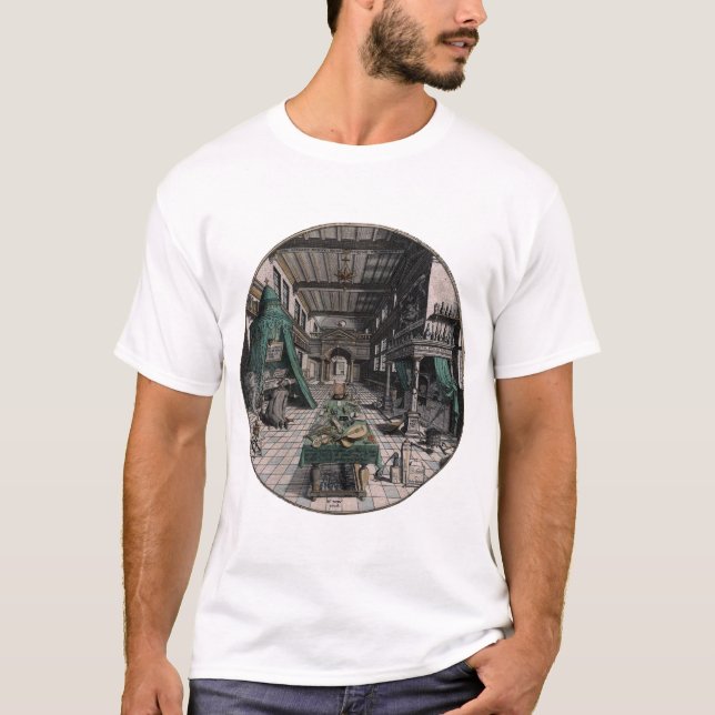 Alchemist's Laboratory - Heinrich Khunrath - 1595 T-Shirt (Front)
