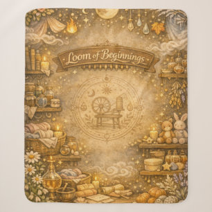 Alchemist's Nursery Sherpa Blanket