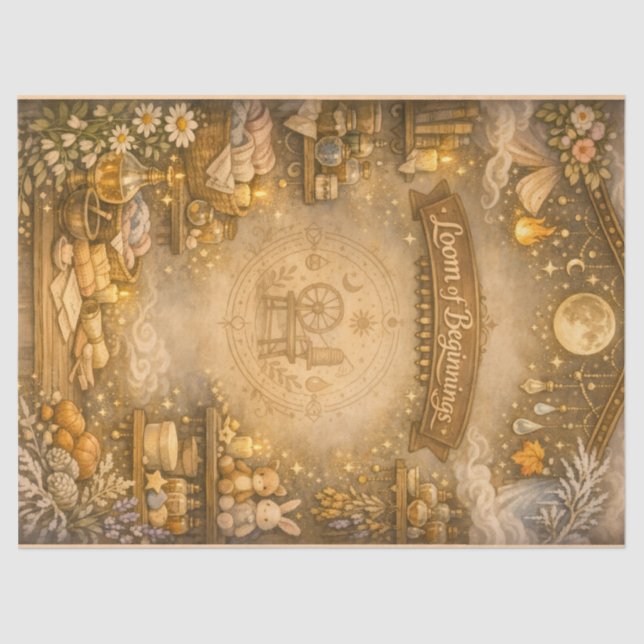 Alchemist's Nursey Tissue Paper (Front)