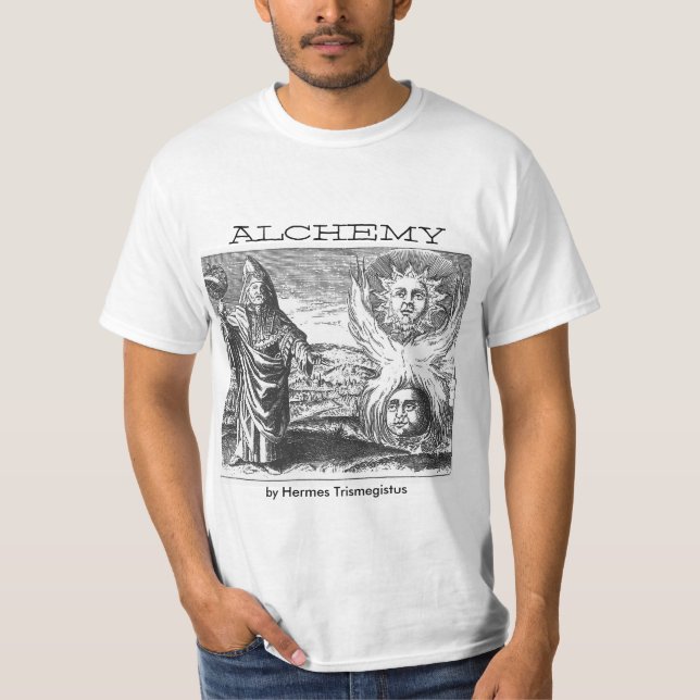 Alchemy by Hermes Trismegistus (Initiations Set) T-Shirt (Front)