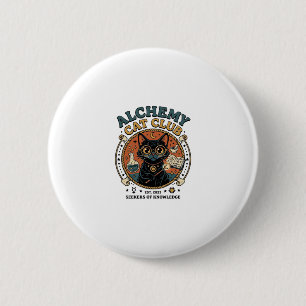 Alchemy Cat Cat Lover Gift - Alchemy Cat Club_1 6 Cm Round Badge