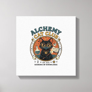 Alchemy Cat Cat Lover Gift - Alchemy Cat Club_1 Canvas Print