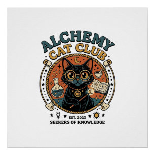 Alchemy Cat Cat Lover Gift - Alchemy Cat Club_1 Poster