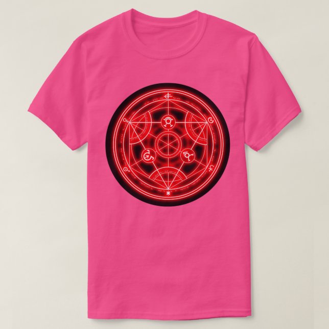 Alchemy circle 6 T-Shirt (Design Front)