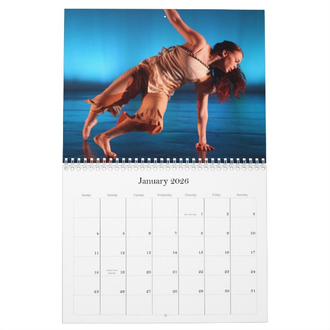 Alchemy Dance Company Calendar (Jan 2026)