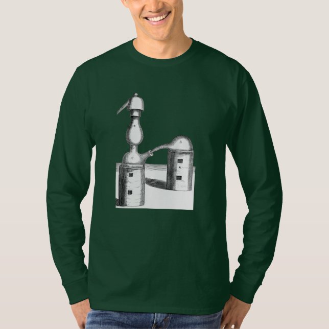Alchemy Distillation Tools Front and Back T-Shirt (Front)