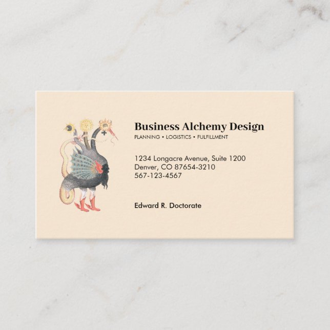 Alchemy Dragon Business Card (Front)