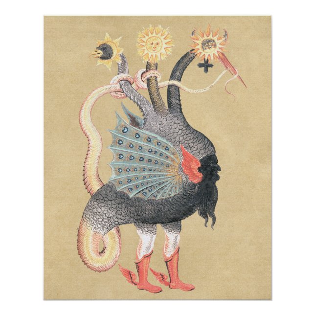 Alchemy Dragon Colour Perfect Poster (Front)