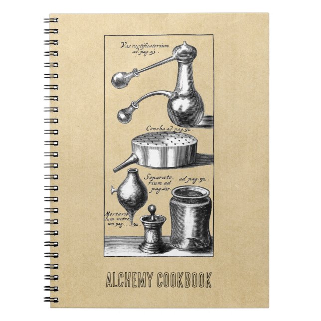 Alchemy Lab Cookbook Journal (Front)