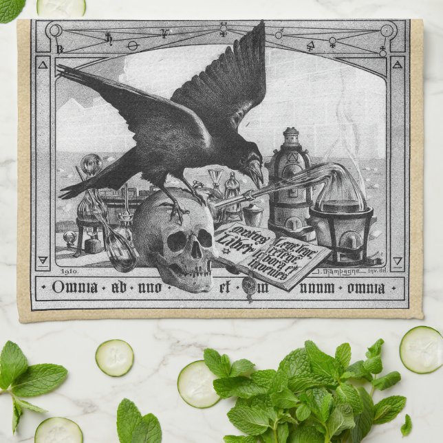 Alchemy Laboratory Tea Towel (Folded)