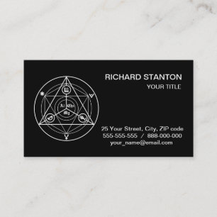 Alchemy manifesto business card