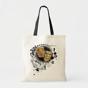 Alchemy of Acting Drama Masks Tote Bag
