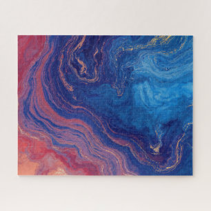 “Alchemy of Currents” – A Colourful Abstract Jigsaw Puzzle