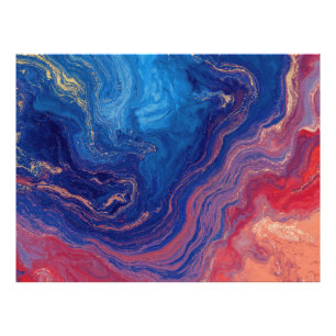 “Alchemy of Currents” – A Colourful Abstract Photo Print