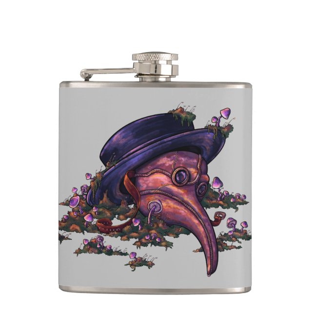 Alchemy of Decay Hip Flask (Front)