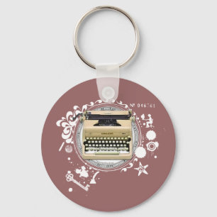 Alchemy of Writing Typewriter Key Ring