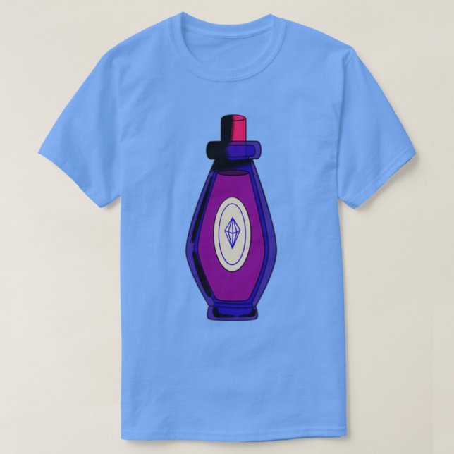 Alchemy Oval Bottle T-Shirt (Design Front)