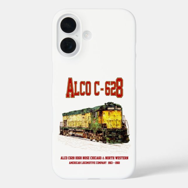 Alco C-628 aka Alco Century 628 Diesel Locomotive Case-Mate iPhone Case (Back)