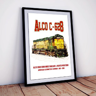 Alco C-628 aka Alco Century 628 Diesel Locomotive Photo Print