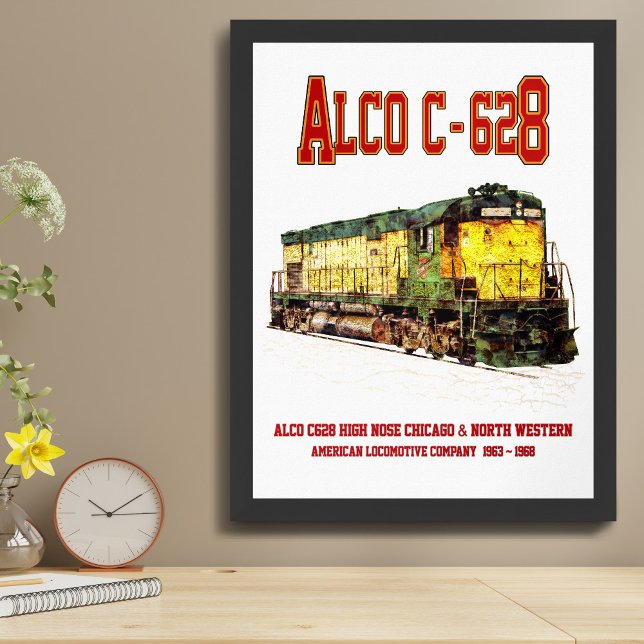 Alco C-628 aka Alco Century 628 Diesel Locomotive Photo Print (Creator Uploaded)