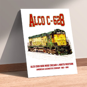Alco C-628 aka Alco Century 628 Diesel Locomotive Poster