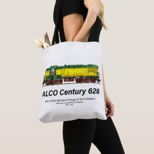Alco C-628 aka Alco Century 628 Diesel Locomotive Tote Bag