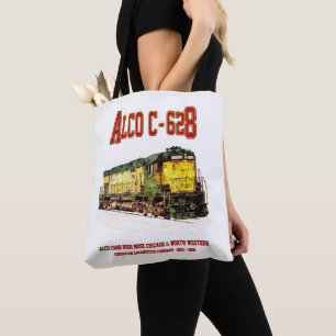 Alco C-628 aka Alco Century 628 Diesel Locomotive Tote Bag