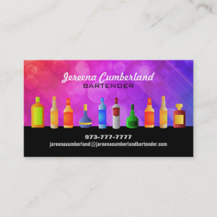 Alcohol Business Cards