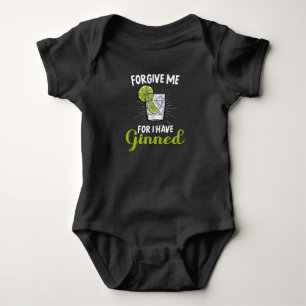 Alcohol Cocktail Bar Bartender Drinking Lime Baby Bodysuit